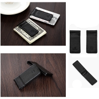 Leather Magnetic Money Clip