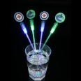 Light Up LED Stir Stick Round Shape