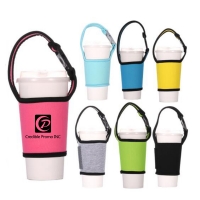 Neoprene Coffee Cup Sleeves with Handle