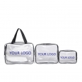 Clear Transparent PVC Waterproof Toilet Bag Or Wash Bag