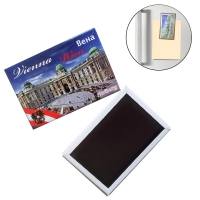 Full Color Imprint Rectangle Fridge Tinplate Magnets