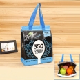 Custom Full Color Imprint Non-woven Lunch Cooler Bag Or Bento Bag