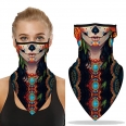 Seamless Triangle Face Mask Bandannas Ear Loops