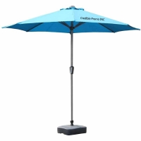 2.7 M Garden Parasol Umbrella Patio Sun Shade