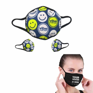 Washable Reusable 3 Layers Cotton Face Mask