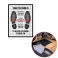 Custom Disposable Paper Car Floor Mats