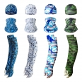 UV Protection Neck Gaiter Arm Sleeve Skull Cap Pack