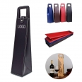 Leather Single Bottle Wine Bag With Handle