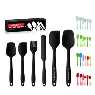 Silicone Spatula Set 6 Pieces with Box