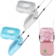 Portable Foldable Neck Mini Hanging Fan