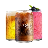 16oz Can Shaped Glass Cups