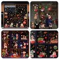 Custom DIY 9 Sheets Double-Sided Christmas Window Sticker