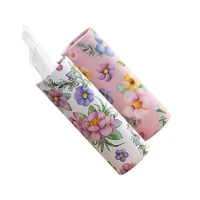 Custom Full Color Imprint Car Tissue Tube With Facial Tissues