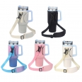 Neoprene Water Bottle Carrier with Strap