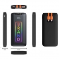 10000 mAh LED Light Wireless Charger Power Bank