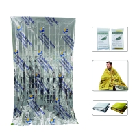 Full Color Logo Emergency Blanket First Aid Foil Mylar Thermal Blanket