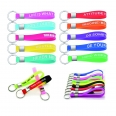 Silicone Bracelet Keychain