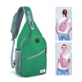 Multipurpose Women Crossbody Shoulder Bag Sling Backpack Travel Hiking Daypack