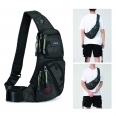 Multipurpose Premium Crossbody Shoulder Bag Sling Backpack Travel Hiking Water-Resistant Daypack