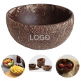 Polished Coconut Shell Salad Bowls