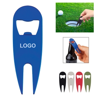 Golf Balls Fork With Bottle Opener