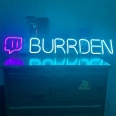 Custom Twitch Username Neon Signs for Stream Background Wall Decor
