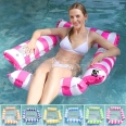 Inflatable Pool Chair Float/Water Hammock Lounge Chair