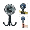 Portable Rechargeable USB Stroller Cooling Fan for Baby Clip on