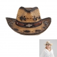 Western Straw Cowboy Hat For Women and Men With Big Brim
