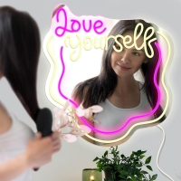 Custom Mirror Neon Sign