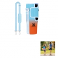 Gradient Color Water Bottle Carrier Sleeve With Adjustable Shoulder Strap For Tumbler