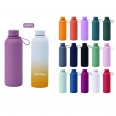 16 OZ Double Wall Vacuum Insulated Sports Water Bottle with Handgrip