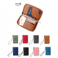 RFID Blocking PU Leather Passport Holder Cover Travel Wallet