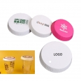 Custom Imprint Round Disposable Eco-Friendly Hotel Paper Lid