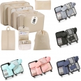 8-piece Duffle Bag Set with Hook Toiletry Bag