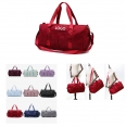 Women and Men Sports Gym Bag with Wet Pocket & Shoes Compartment