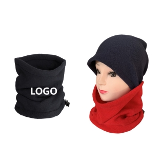 Multifunction Adjustable Fleece Scarf Warm Neck Gaiter