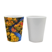 1.5 OZ Full-Color Wrap Imprint Cup Ceramic Shot Glass