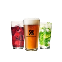 16 oz Custom LOGO Premium Drinking Pint Glasses