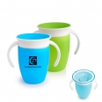 Baby 360 Silicone Sippy Training Cup with Handle