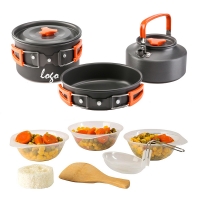 Camping Cookware Stove Set