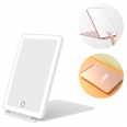 Travel Rechargeable Touch Screen LED Cosmetic Mirror