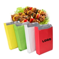 Customized Oil Proof Take-out Food Aluminum Foil BBQ Bags