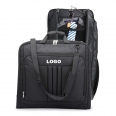 Custom Foldable Carry On Garment Bag With Shoulder Strap