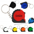 1M/3ft Mini Tape Measure Keychain