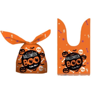 Halloween Candy Bags Rabbit Ear Plastic Bag For Kid