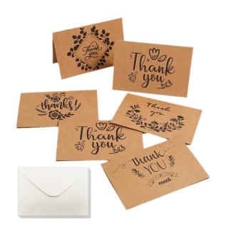 Custom Thank You Note And Envelope