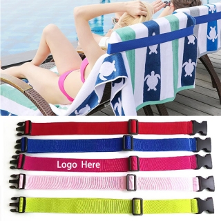 Elastic Beach Towel Bands with adjustable buckle