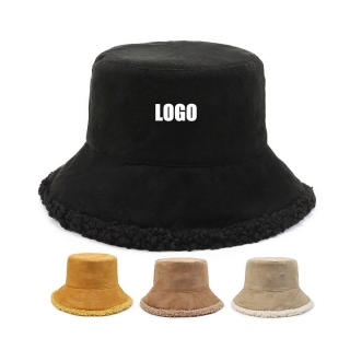 Smooth Style Winter Warm Plush Fuzzy Bucket Hat