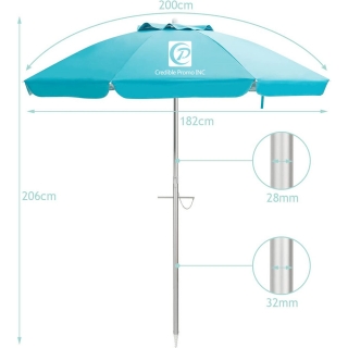 Portable Sun Shade Umbrella, Lightweight Adjustable Instant Sun Protection